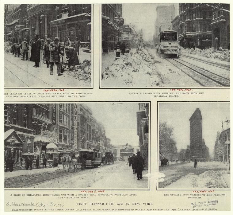 First Blizzard Of 1908.